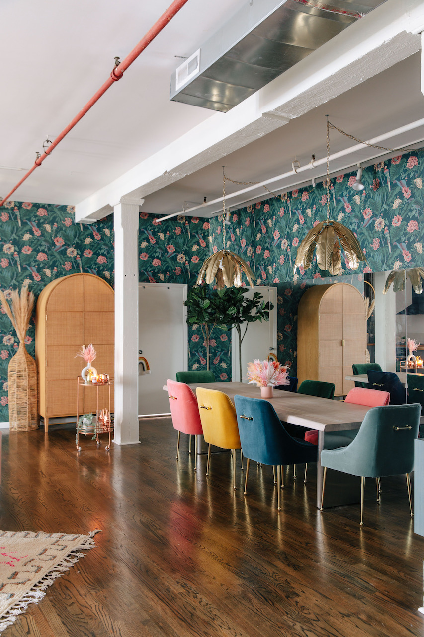 It’s All Elegant, Colorful and Feminine in RachMartino’s Brooklyn Loft